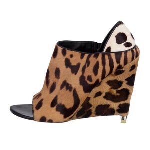 Alexander Wang Animal Print D’Orsay Pumps Size 38